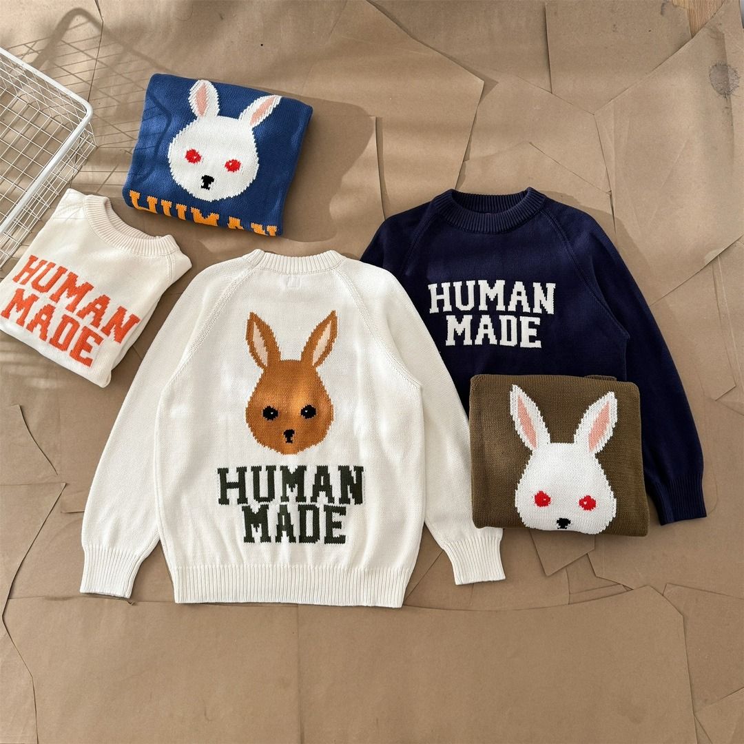 HUMAN MADE RAGLAN KNIT SWEATER