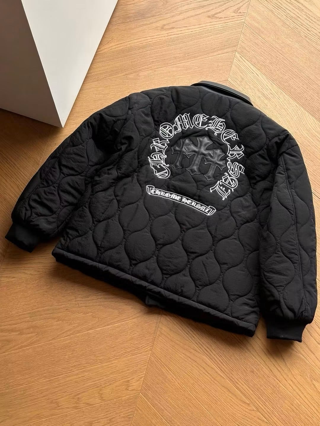 CHROME HEARTS QUILTED LINER BOMBER JACKET