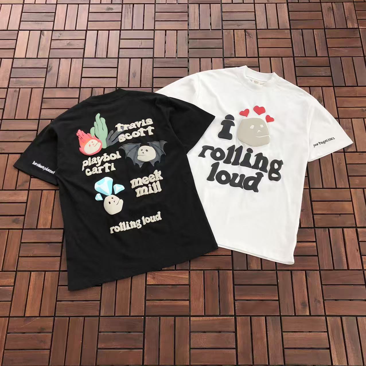 BROKEN PLANETS X ROLLING LOUD T-SHIRT