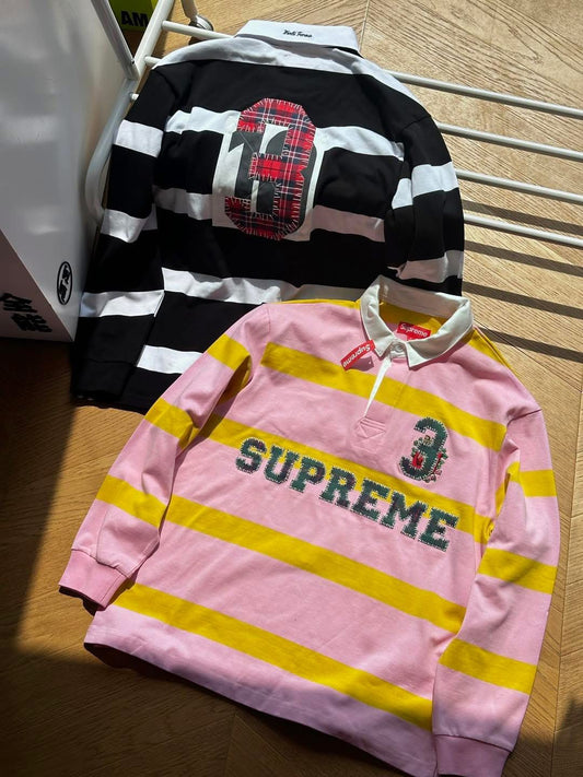 SUPREME RUGBY STRIPE POLO