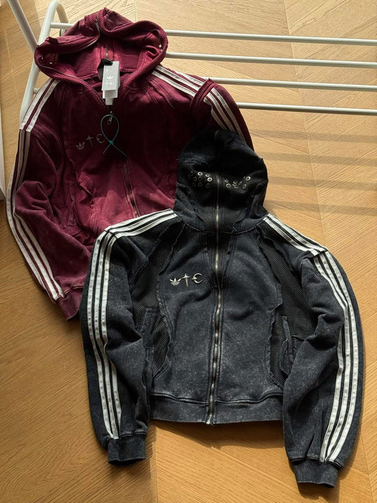 ADIDAS X THUG CLUB TEAMGEIST HOODED ZIP UP