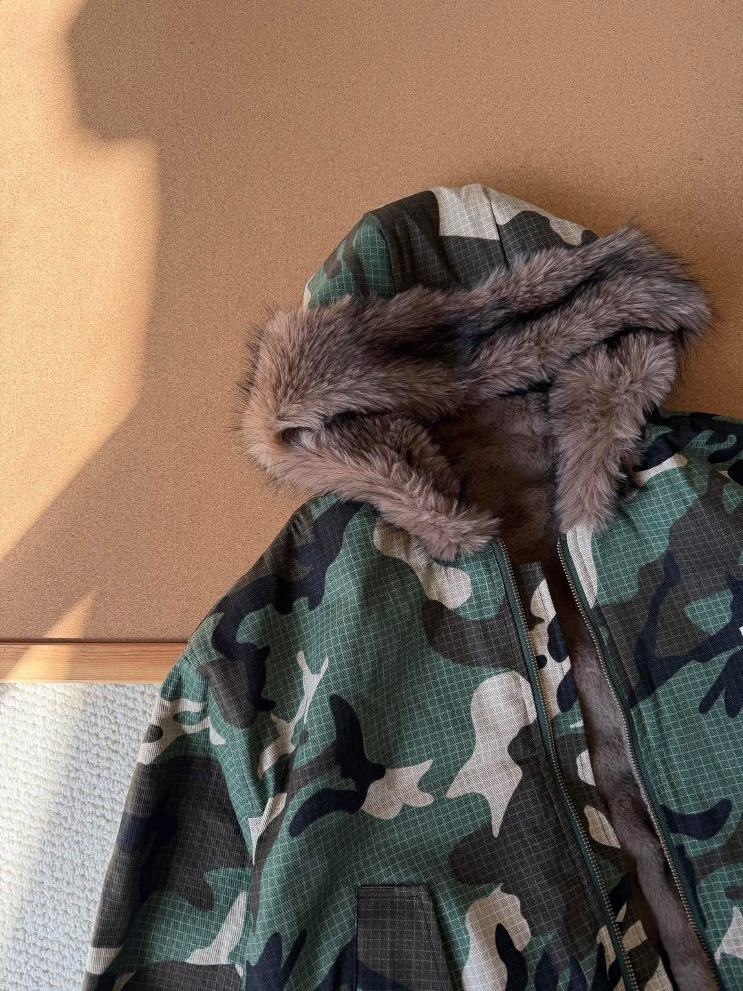 STUSSY WINTER FAUX FLEECE JACKET
